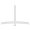 Ekena Millwork Bellingham Architectural Grade PVC Gable Bracket, 96"W x 64"H x 4"D x 6"F, 16/12 Pitch GBP096X64X0406BEL00 - alternate 3